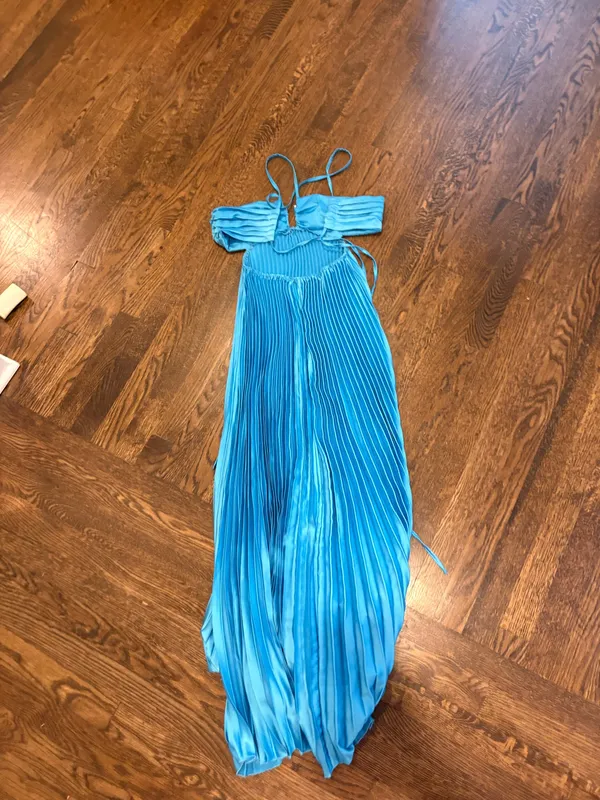Blue maxi dress Size 4 - Image 3