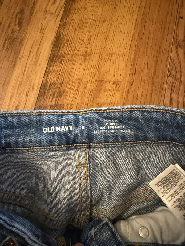 Old Navy Curvy OG Straight-Leg Jeans - Image 4