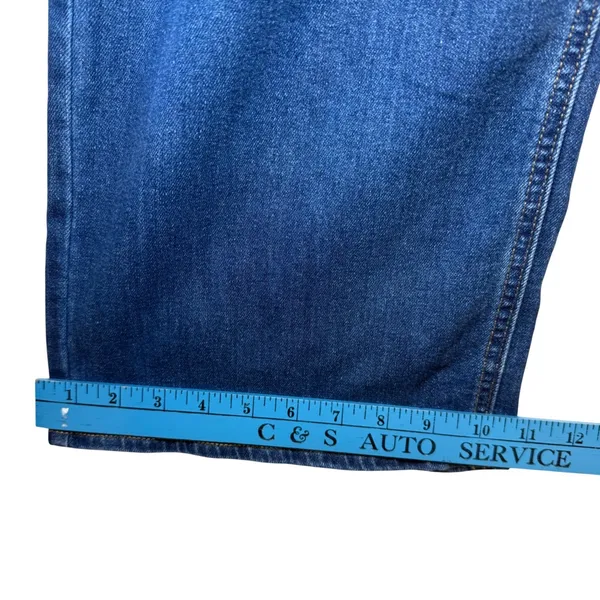 Old Navy High-Rise‎ Wow Wide Leg Jeans Womens 12 Medium Dark Wash Blue Denim NWT - Image 7