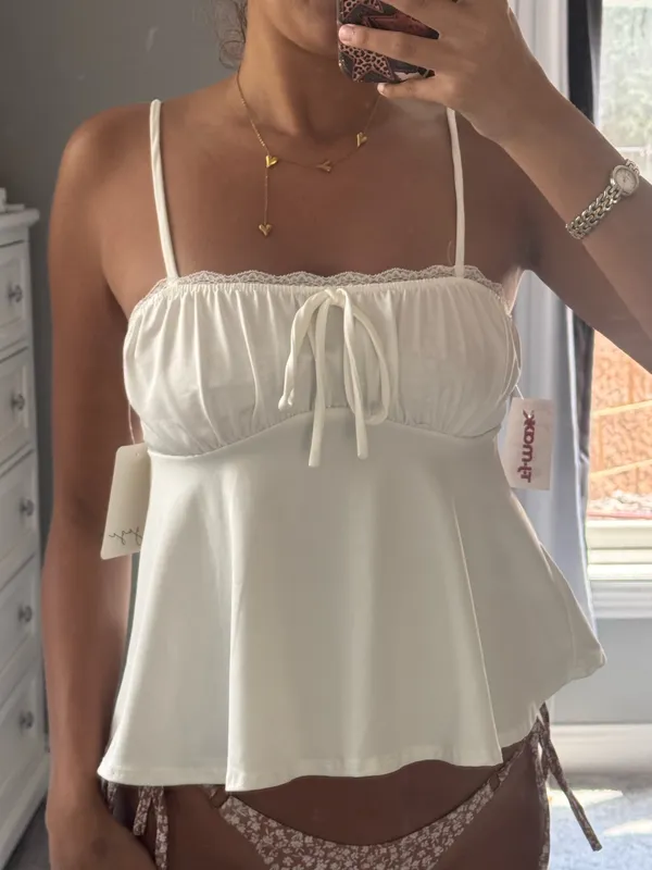 Gage white silk top  - Image 2