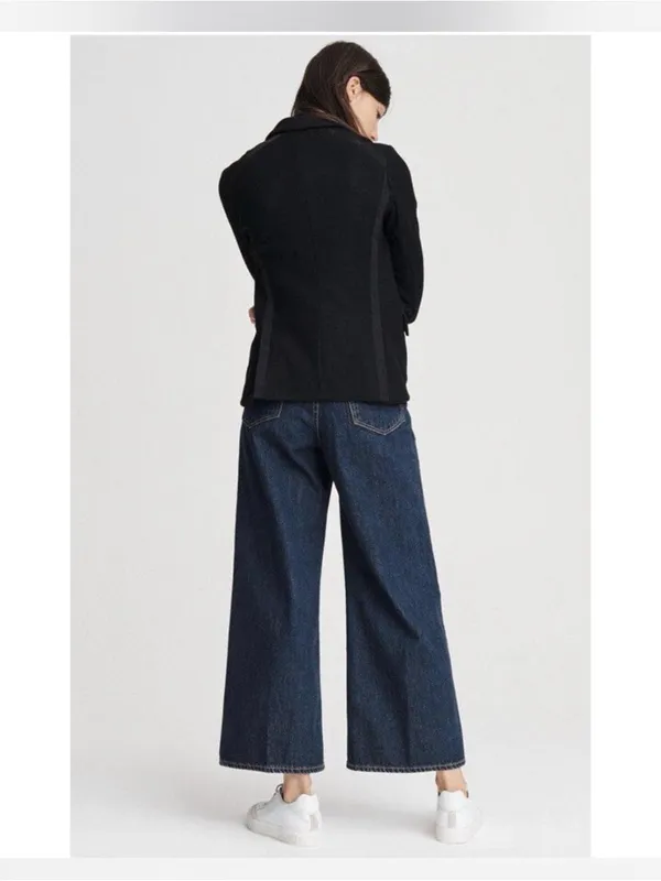 rag & bone Lexington Wool Blazer black jacket women size 0 - Image 3