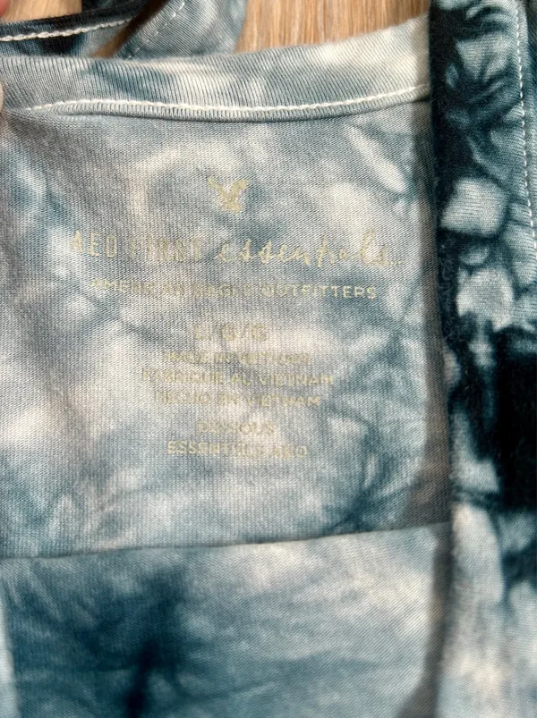 American Eagle Blue tie dye tank top - Image 2