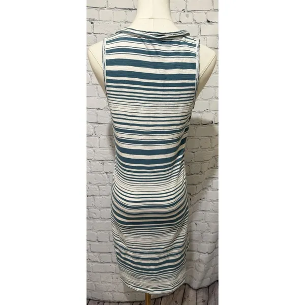 Relax by Tommy Bahama striped tank Cotton Sleeveless dress Size XS - Image 4