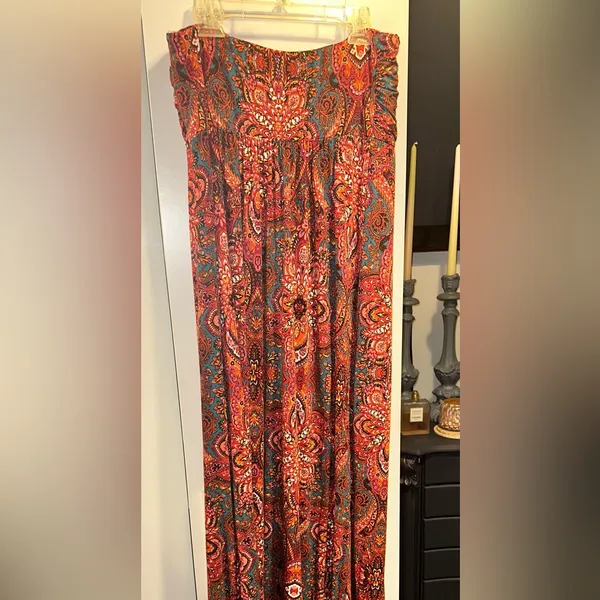 Soma Braided Bodice Strapless Maxi Dress - Image 3