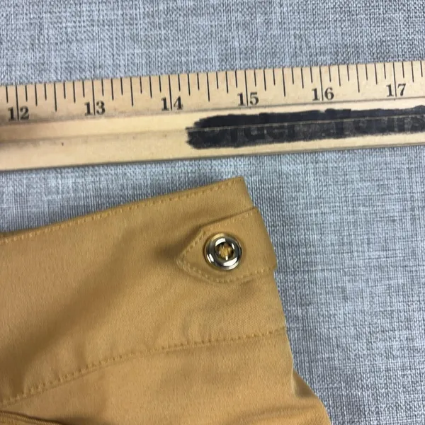 Tail Capri Pants Womens 6 Beige Twill Golf Straight Leg Stretch Pockets Casual - Image 5