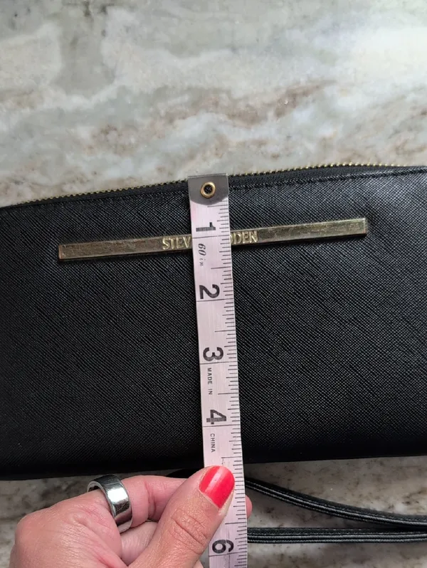 Steve Madden Black Wristlet Wallet - Image 10