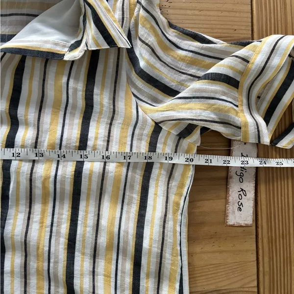 Chic Striped Button - Image 9