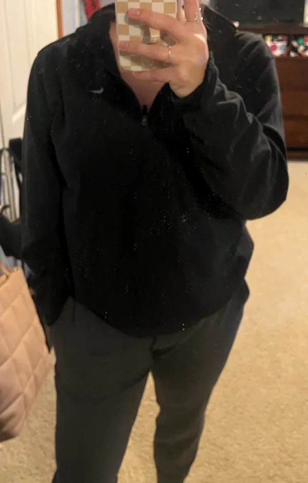 | fleece quarter zip | black nike sweatshirt | large quarter zip - Image 5