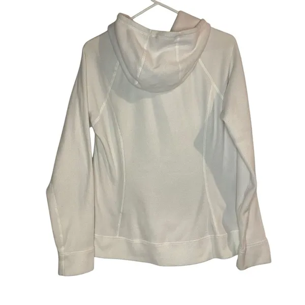The North Face White Fleece Hoodie Women's‎ Size Medium Gorpcore Outdoors - Image 3