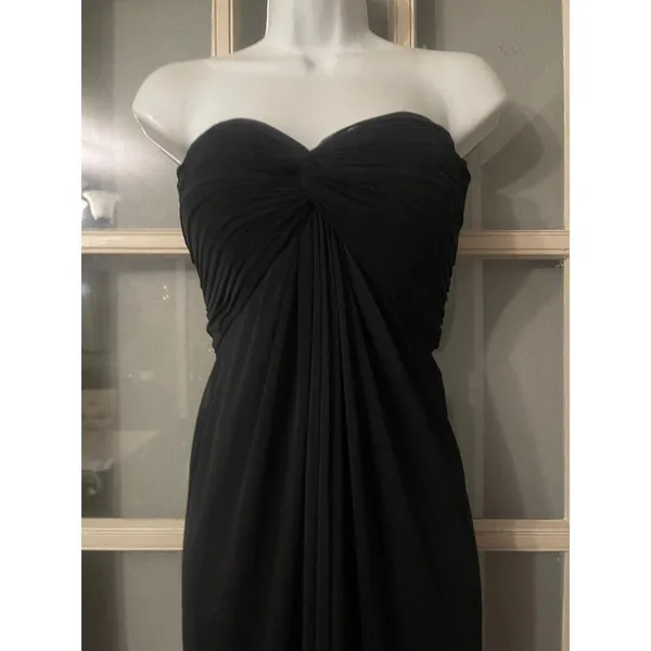 Tadashi Black Strapless Dress - Image 9