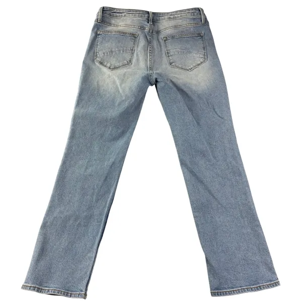 Driftwood Audrey Jeans Women 31 Light Wash Blue Slim Straight Denim Casual Faded - Image 2