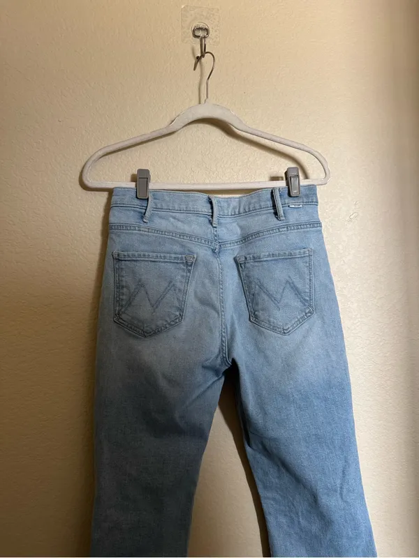 MOTHER The hustler ankle fray jeans size 29 in lost art - Image 8