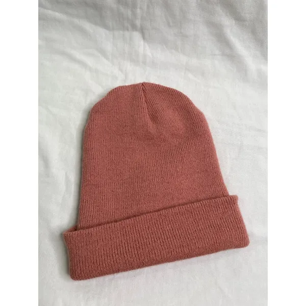 Carhartt Knit Cuffed Beanie Hat Pink OS A18 - Image 2