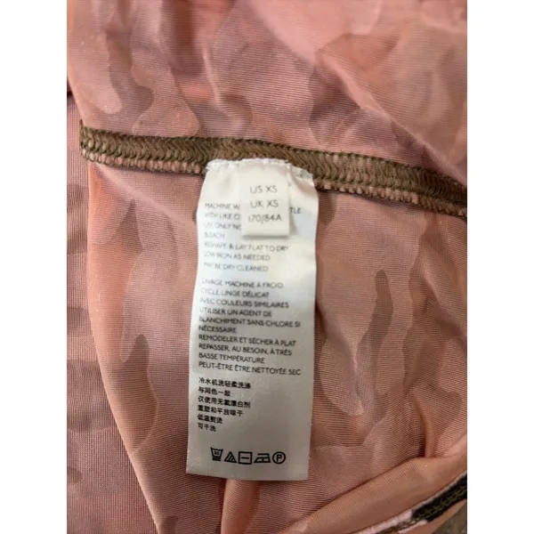 We The Free Pink Camo Crewneck Tee Short Sleeve T-Shirt XS - Image 5