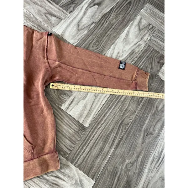 ALPHALETE Women’s Terry Oversized Hoodie - Bloodstone ,Size Large - Image 7