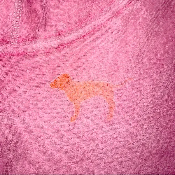 Y2K VS PINK Terry Cloth Full Zip Hooded Jacket! - Image 4
