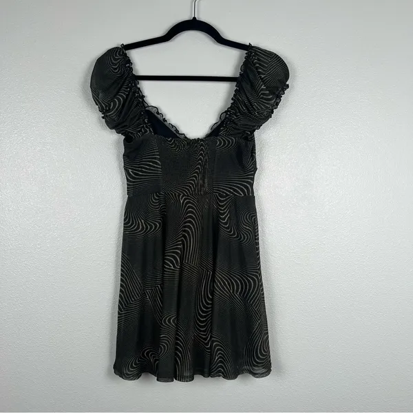 Urban Outfitters‎ Audrey Mesh Mini Dress Sz S - Image 7