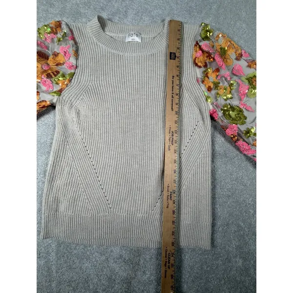 fate daisy flower puff sleeve sweater small‎ - Image 6