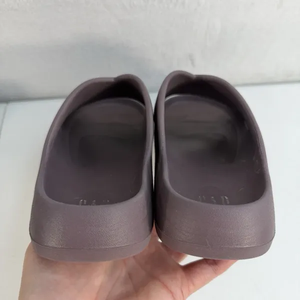 Gap Women's 10 Criss-Cross Pillow Pool‎ Slides Sandals Platform Peppercorn Brown - Image 9