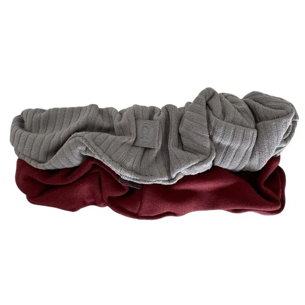 2 Lululemon Uplifting Scrunchies: Rockwood and Warm Ash Grey - Image 2