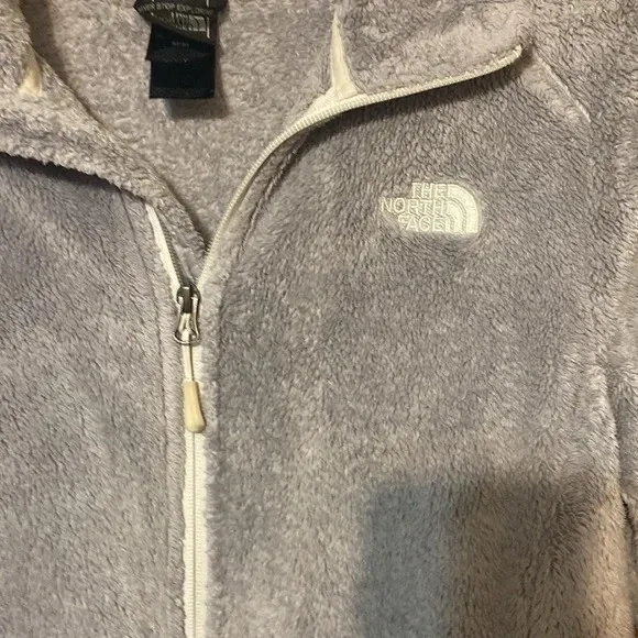 North Face Fleece Zip up Jacket medium - Image 2