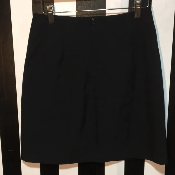 Y2K Black Career Office Business Casual Pencil Skirt Size 3/4 Junior’s - Image 3