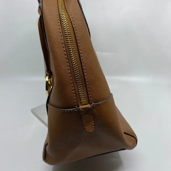 Michael Kors Medium Brown Leather Handbag - Image 3