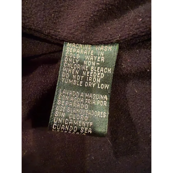 Lauren Ralph Lauren Gray Fleece Vest Womens 2X Full Zip Sherpa Cozy Quiet Luxury - Image 9