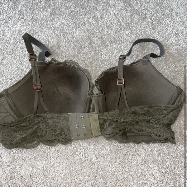Aerie green lace demi bra - Image 2