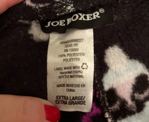 Joe Boxer Women's Owl Pattern Fleece Pajama Pants - Image 2