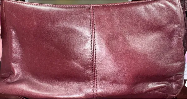ETIENNE AIGNER Signature Classic Shoulder Bag Purse Genuine Leather Burgundy Vtg - Image 11