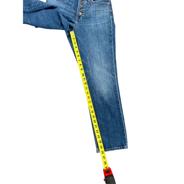 Madewell The Perfect Vintage Jean in Barnsdale Wash: Button-Front Edition size 26 - Image 5