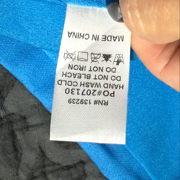 DO+BE blue one shoulder dress size medium cocktail party prom evening gown new - Image 7