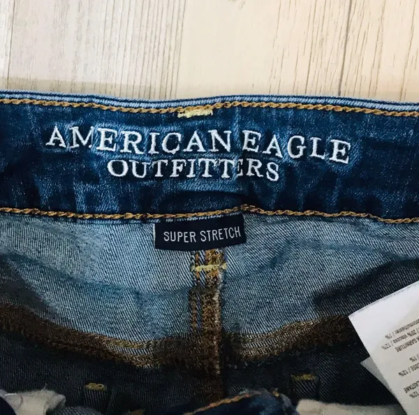 American Eagle High Rise Shortie sz 0 - Image 8