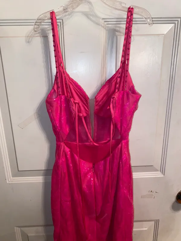 Hot Pink Hoco/party Dress Size XS - Image 2