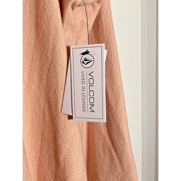 NWT Volcom Lil Women's‎ Pink Pullover Hoody - Cloud Pink (5797) Size M - Image 4