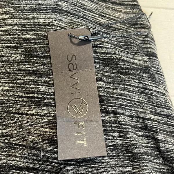Athletic Tank with built in bra Savvi Black Size L - Image 3