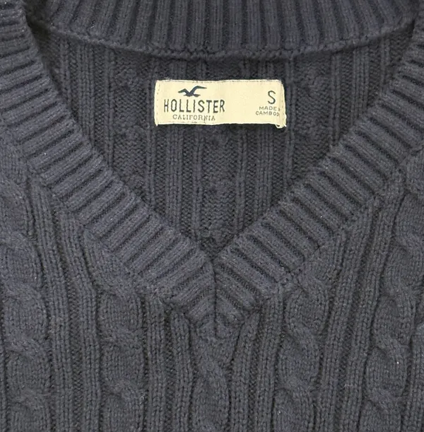 Hollister knot sweater top - Image 2