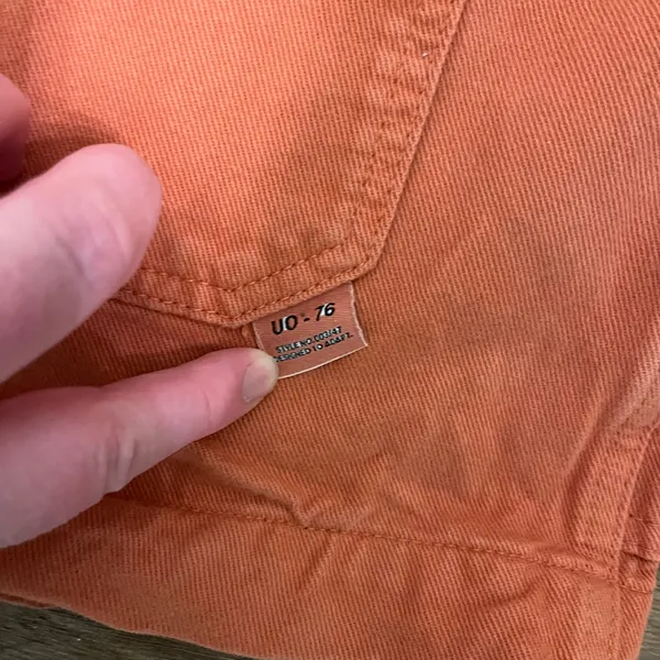 BDG High Waist Women's Shorts in Coral - Image 5