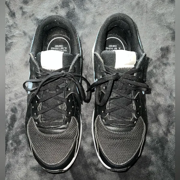 Nike Women's Air Max Excee Black Pastel Blue Low Top Sneaker Size 8.5 - Image 2