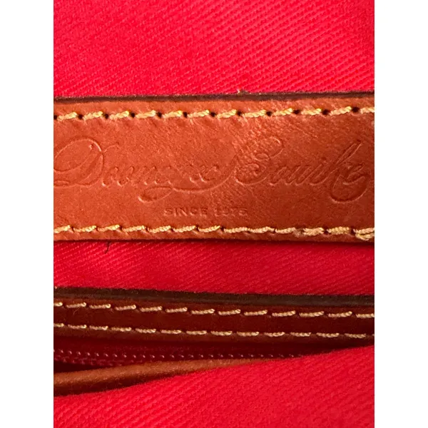 Dooney & Bourke fuschia Pink Nylon Leather Trim Crossbody Messenger Bag J8416851 - Image 6