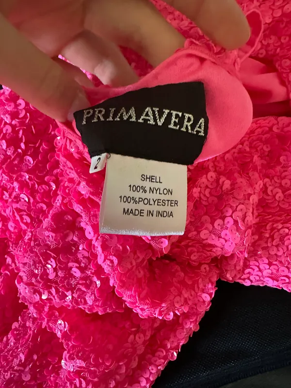 Primavera Couture Short Dress - Image 3