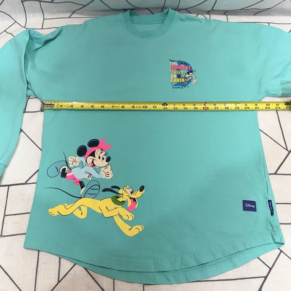 Disney Spirit Jersey Adult XS Teal 2024 Run Disney Disneyland‎ Half Marathon - Image 7