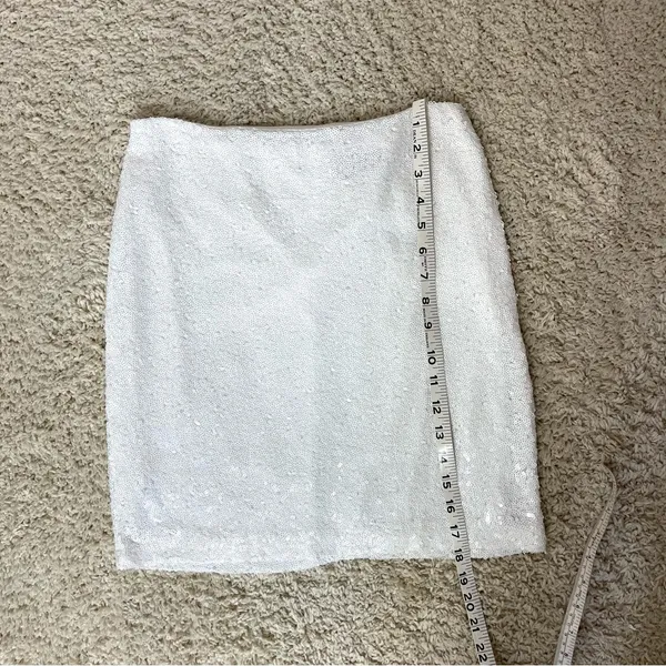 B. Smart White Sequin Ensemble - Image 7