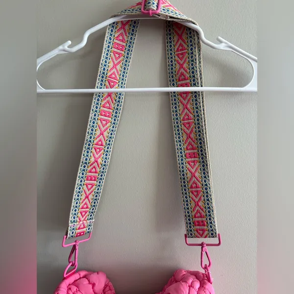 NWT Simply Southern Pink Quilted Shoulder Bag‎ - Image 2