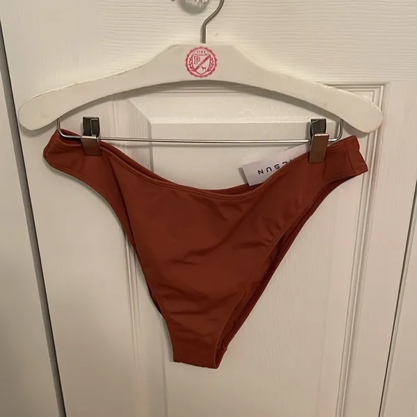 Pacsun Brown Adele Cheeky Bikini Bottoms - Image 3