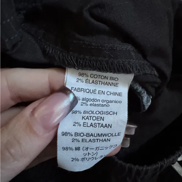 VUORI Ripstop Pant size small in‎ black hiking outdoor - Image 5
