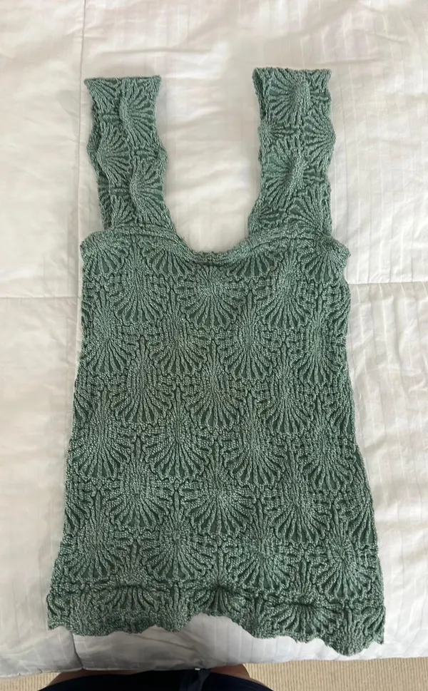 Green Free People square neck - Image 4