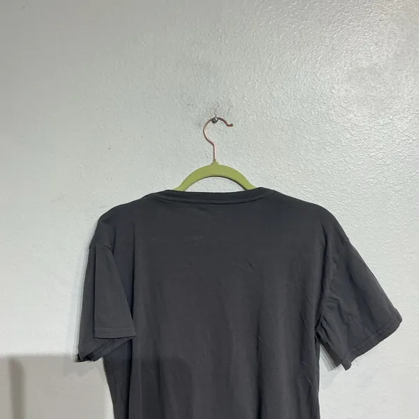 Rolling Stones Gray Leopard Tongue Graphic Short Sleeve Tee Sz M - Image 6