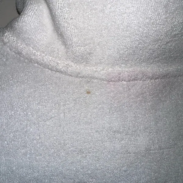 Stoney Clover Lane x Target Cropped Terry Quarter‎ Zip XS White Heart Zipper - Image 6